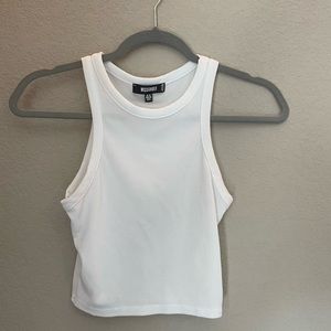 Missguided White tank